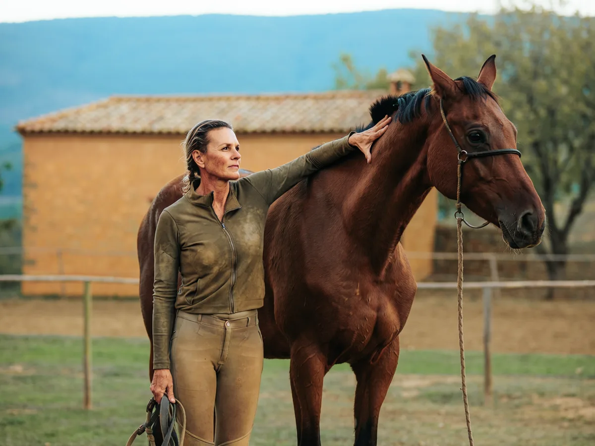 Cours d'équitation à Brussieu, Rhône