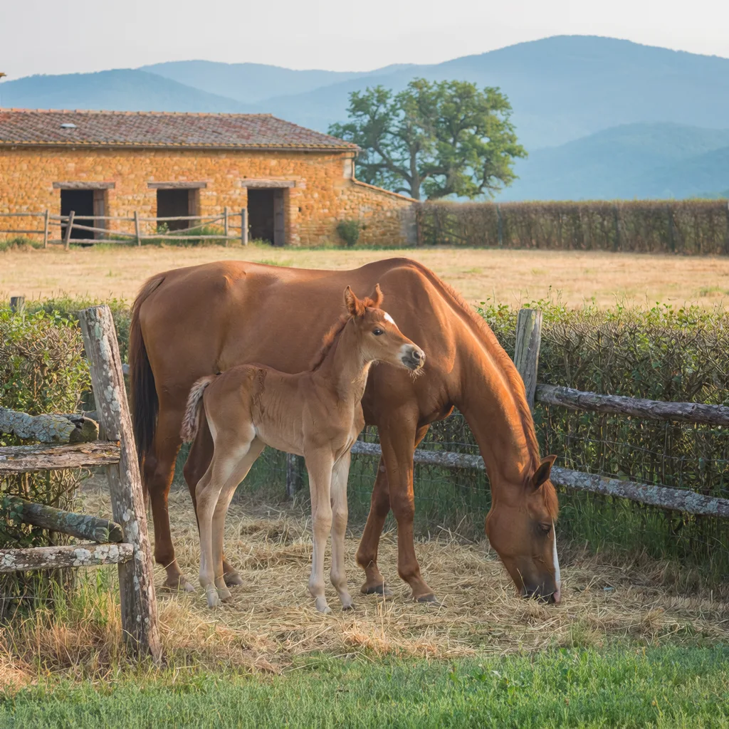 Élevage de chevaux, Écurie du Chambost, Brussieu