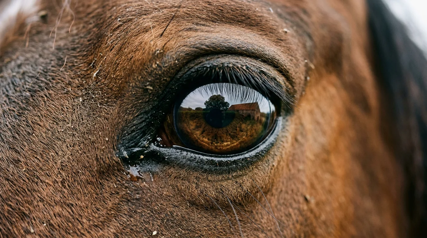 Un regard de cheval, Écurie du Chambost, Brussieu